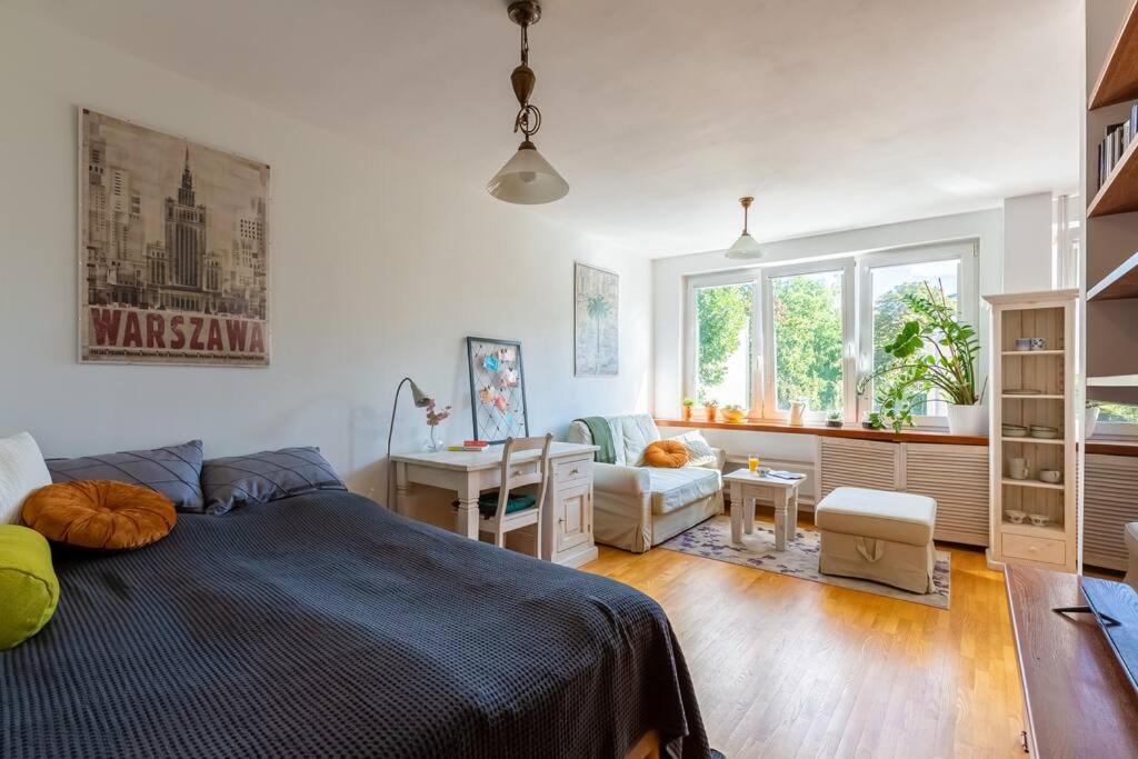 Appartement Cozy, Bright, Comfy Studio Next To The Old Town. à Varsovie Extérieur photo